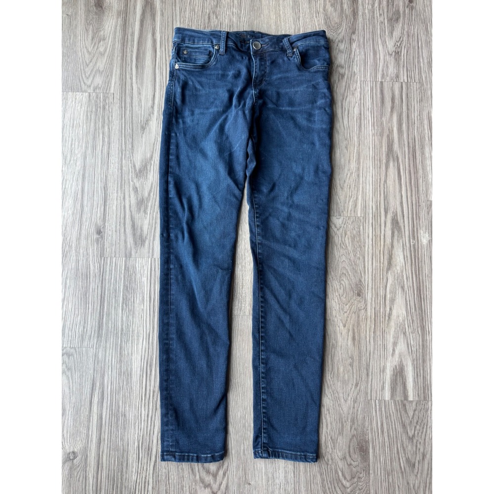 Kut from the Kloth Diana Skinny Jeans Dark Wash Denim Size 8